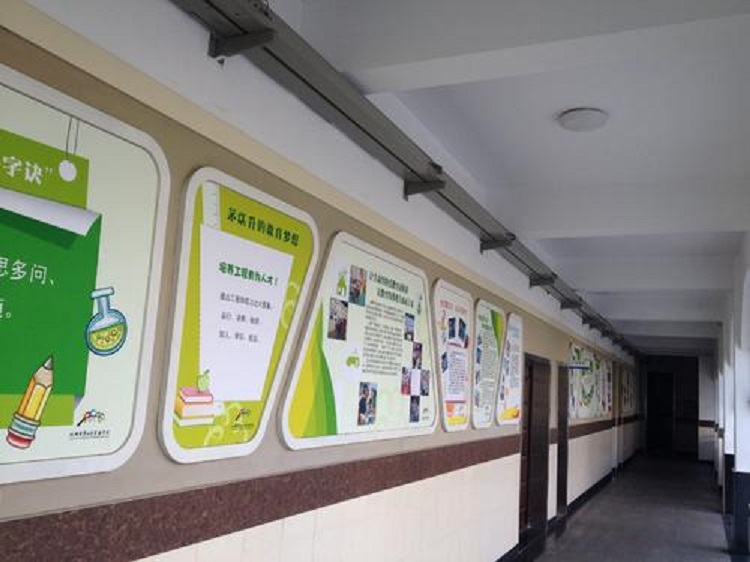 校園文化建設之教室物質環境美化，和諧+溫馨+育人  